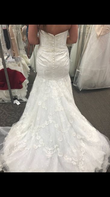 What do you love most about your wedding dress? 3