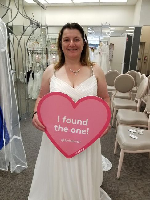 I said yes to the dress!