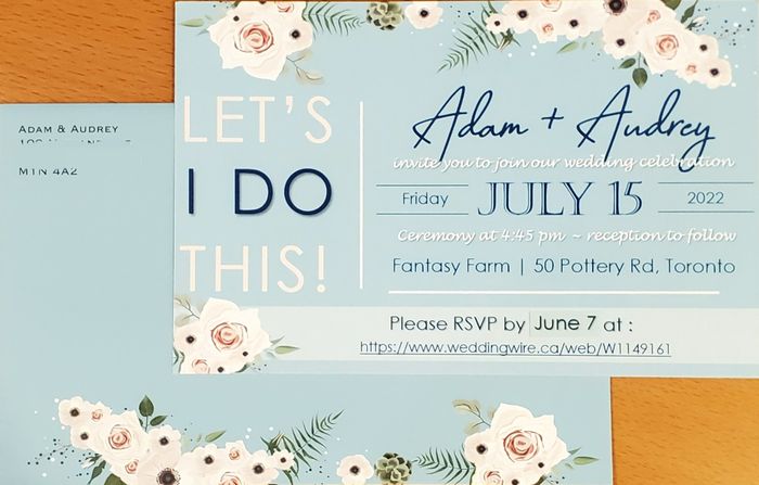 Invitations - Old School or Online? 2
