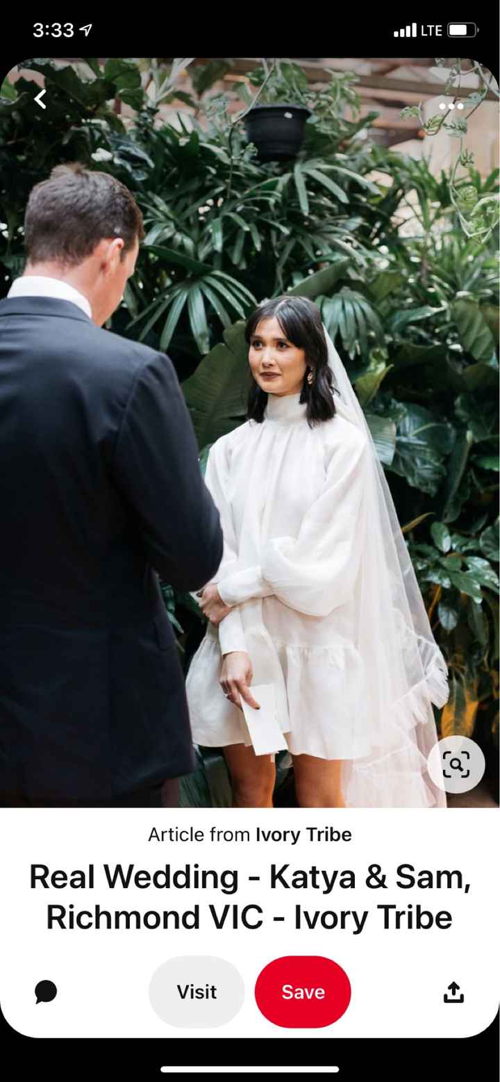 Second guessing my dress - 4