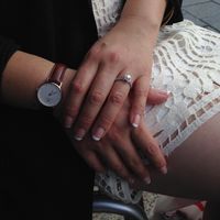 Posing with the Ring