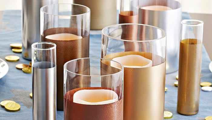 DIY candle holder