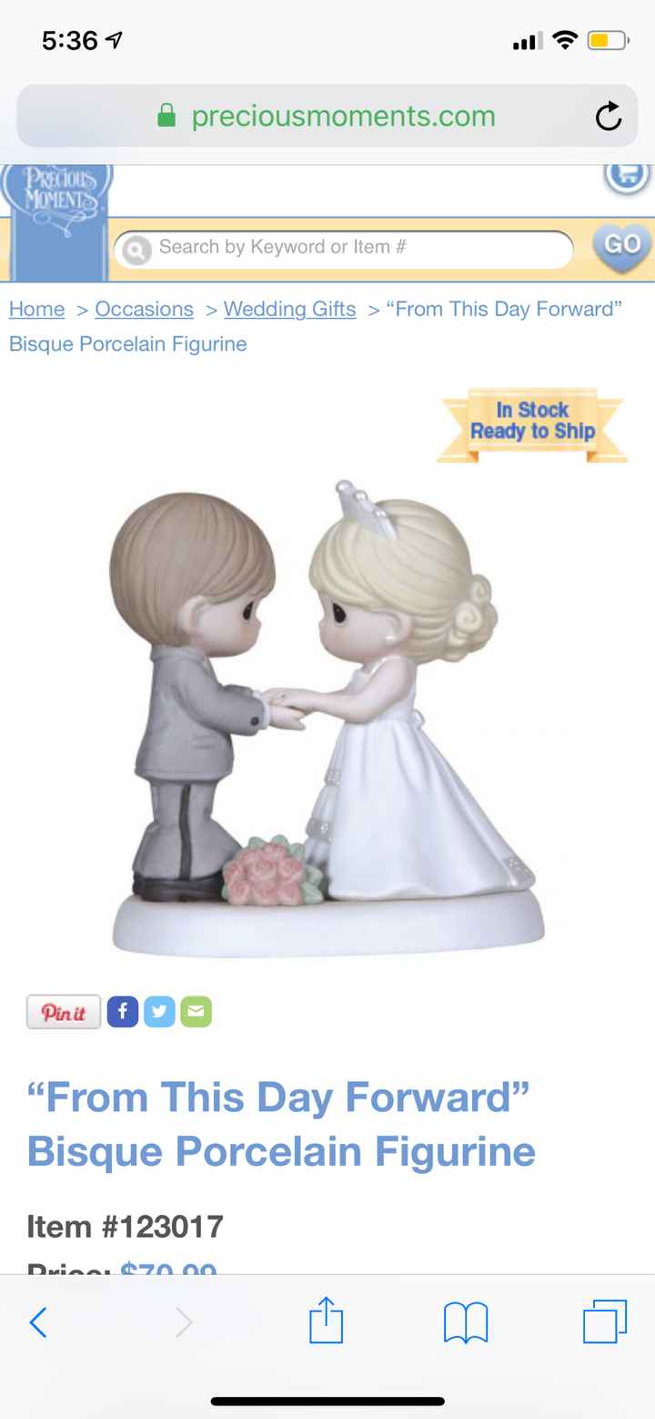Show me your cake topper! - 1