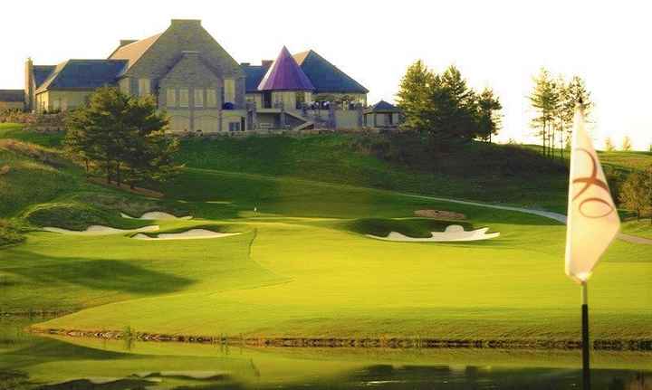 Back of Golf Club