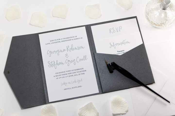 Folded Invitations