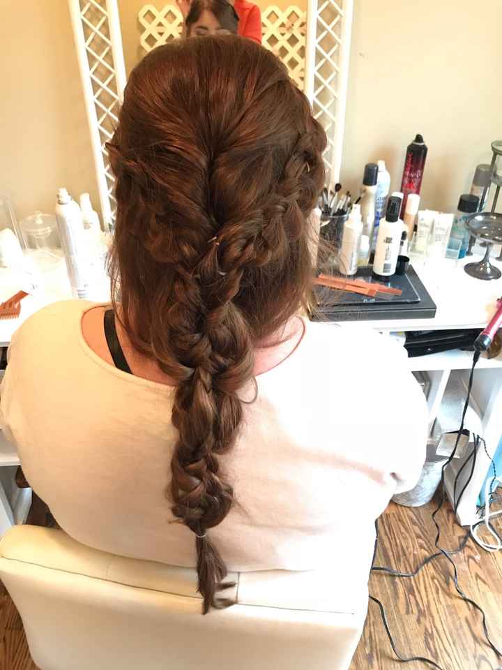 Hairstyle for bride - 1
