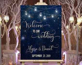 welcome sign