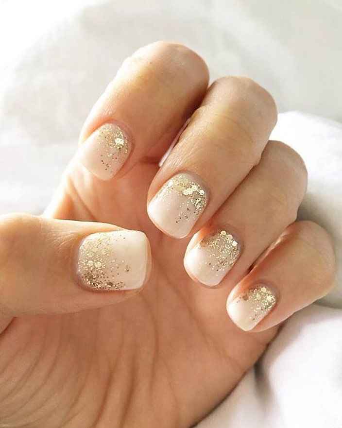 Wedding day nails - 2