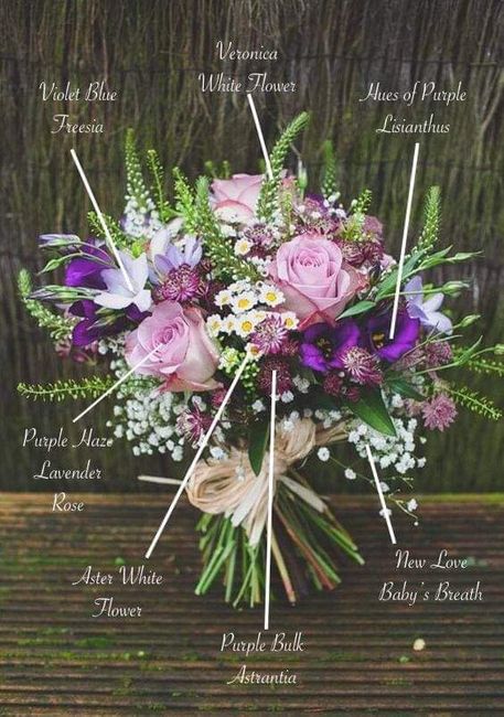 White or colourful wedding bouquet? 4