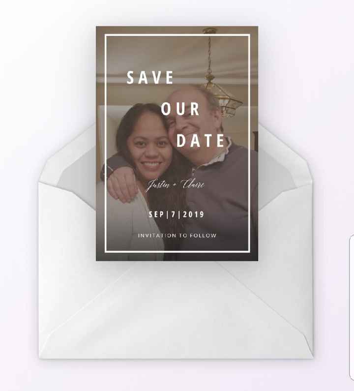 diy save the date - 4