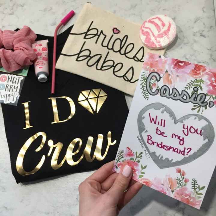 Bridesmaid proposal ideas - 1