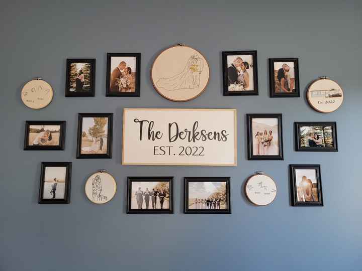 What did you/ are you doing with engagement photos? - 3