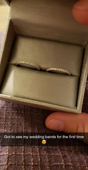 i want to see your wedding bands! 1