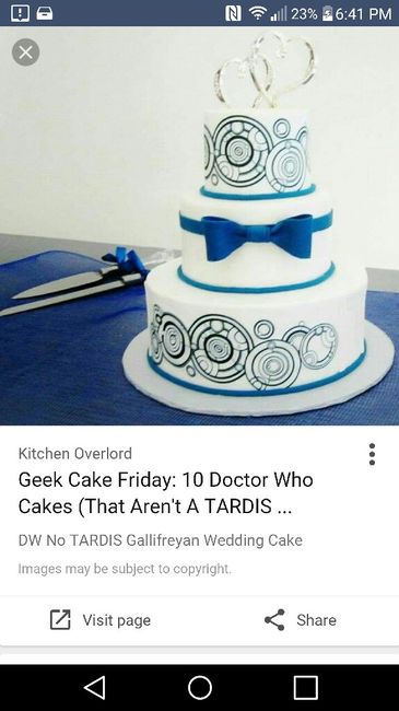 My favourite wedding cake - 1