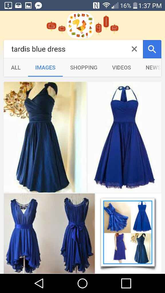 My wedding colours are _____________ (complete the sentence) - 1