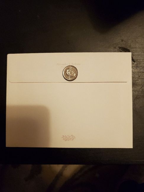 Our save the dates came! 3