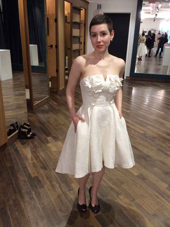 My Narces Short Wedding Dress