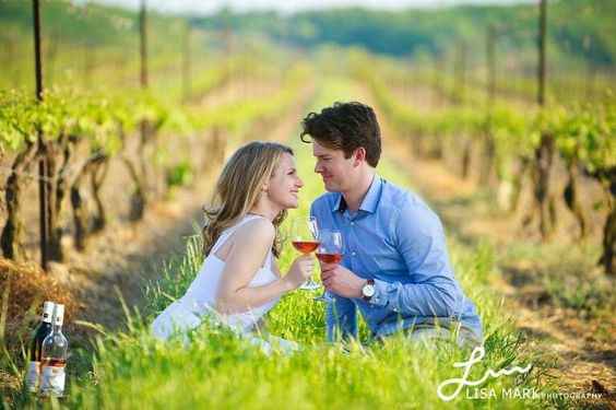 And a winery for our second location for our engagement photos. FH thinks we should keep it for tras