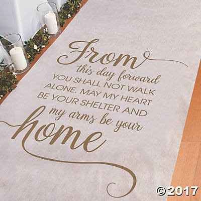 Thinking of having this aisle runner