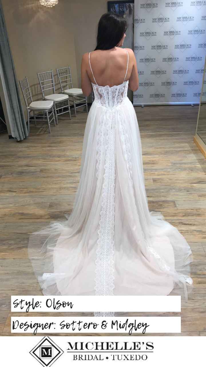 Back of dress