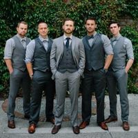 Mismatched Groomsmen
