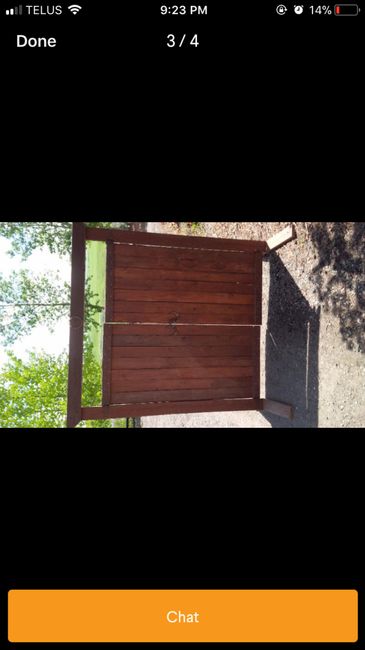 Help! Looking for last minute rustic/barn wedding doors. 2