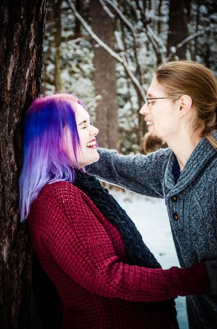 I forgot to post my engagement photos. 7