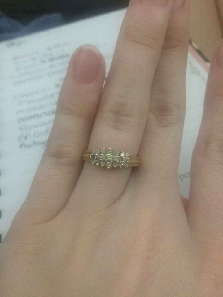 Show off your diamond ring! - 1