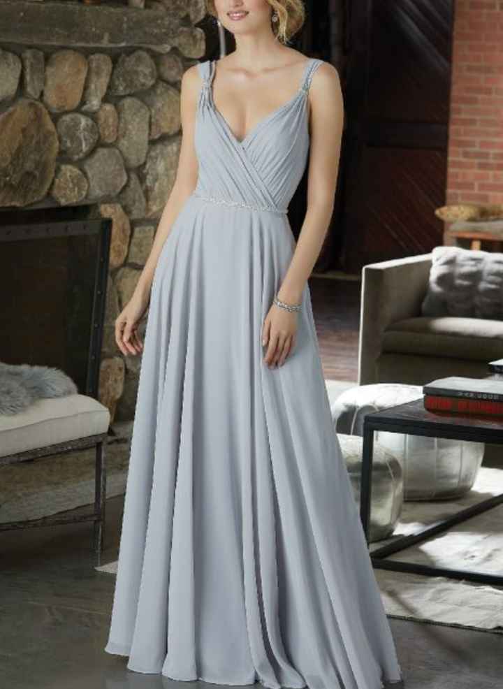 Bridesmaid #1 Dress (cut to knee length)