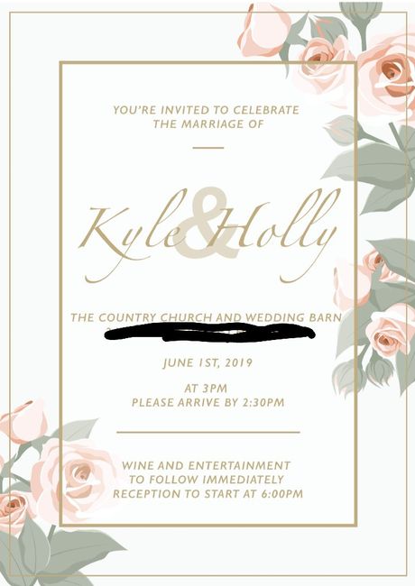 Wedding Invitations! 1