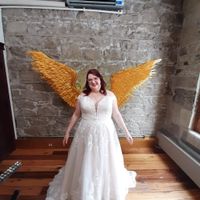 A bridal angel!