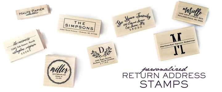 Return address stamp
