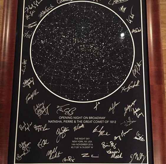 Night Sky Guest book