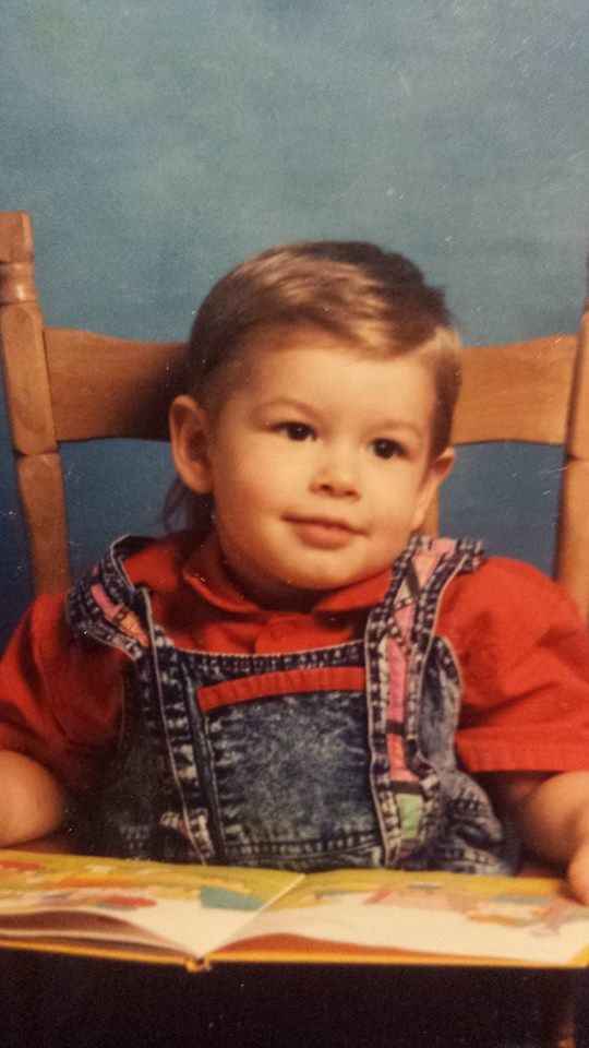 Fiancé Kael as a baby