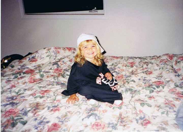 Me (Tori) as a baby