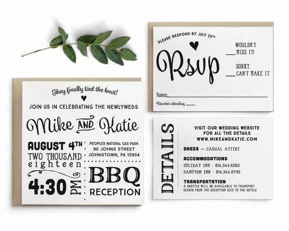 elopement invite