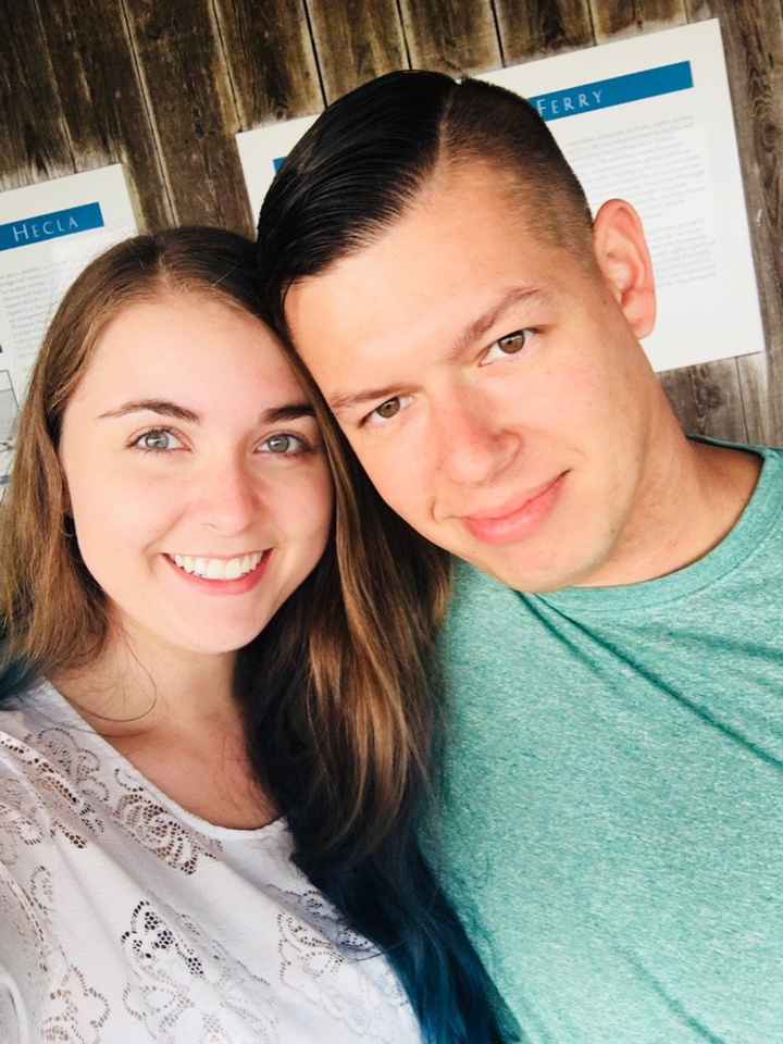 Labour Day weekend in Hecla (7 months into dating)