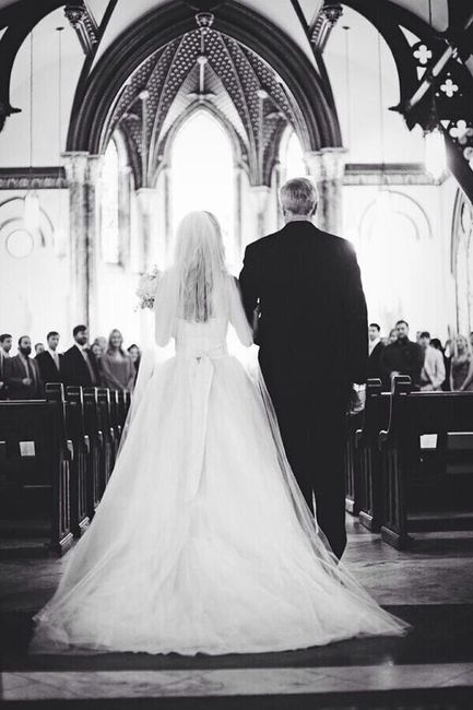 Walking down the aisle 1