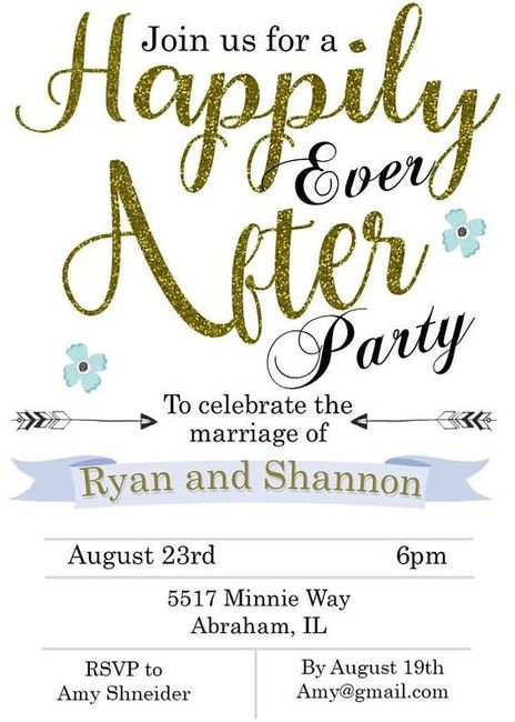 Happily Ever After-Party