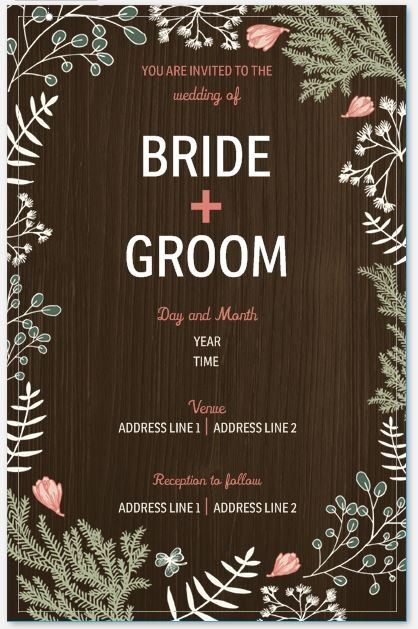 Wedding invite- enclosure cards/details 2