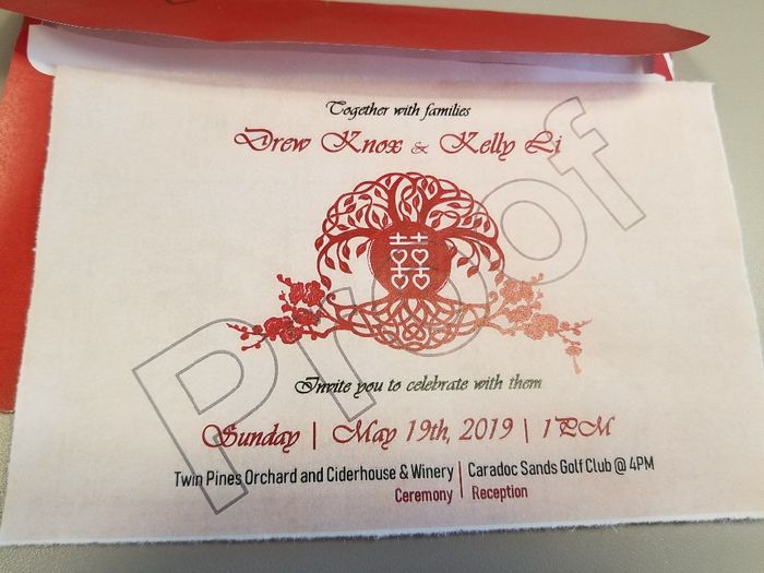 So I decided to make my own invitation cards. 4