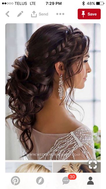 Favorite braided bridal hairstyles? - 1