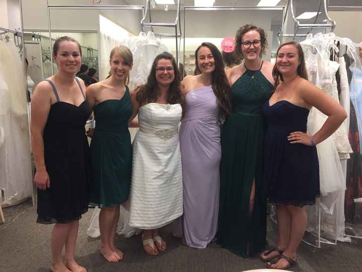 Bridesmaids dresses!! - 1