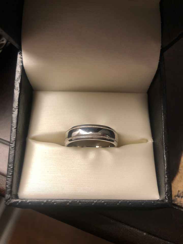 Wedding bands for the men! - 1