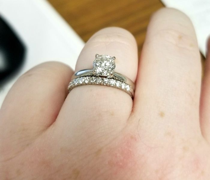 Bought my wedding band yesterday, getting more and more excited! - 1