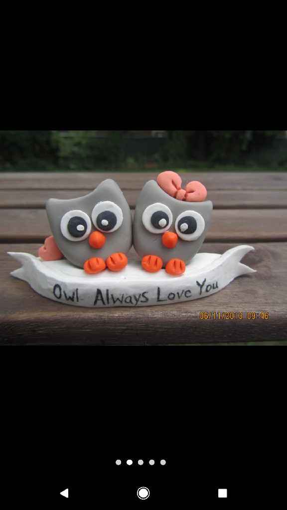 Cake Topper: Figurines or Text? - 1