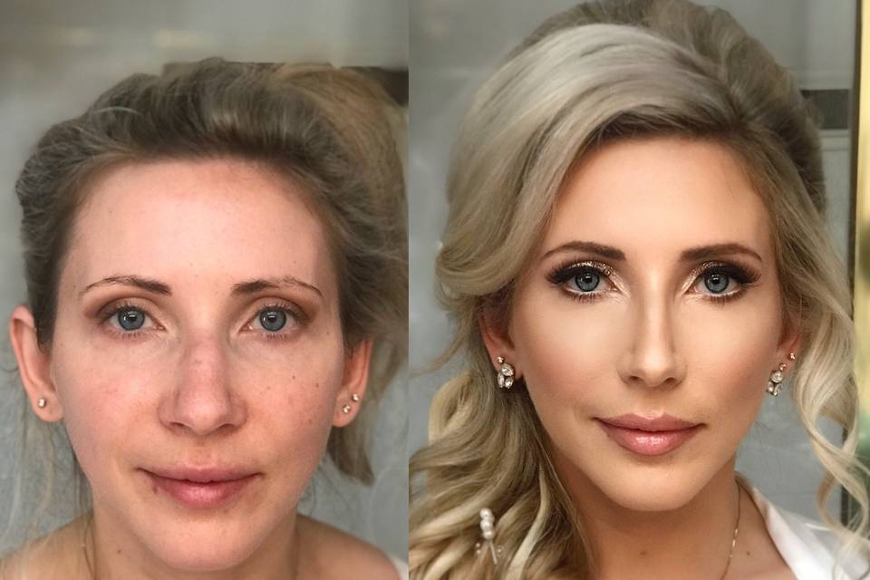 Hair & Makeup Transformation