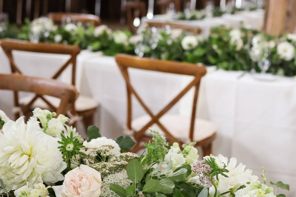 Head Table Display