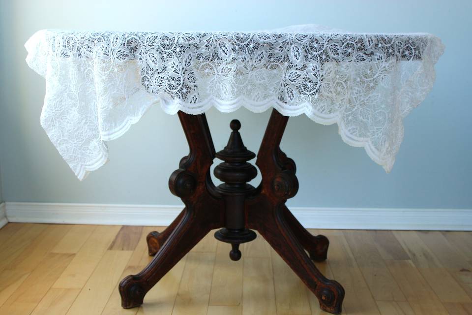 Victorian oval table