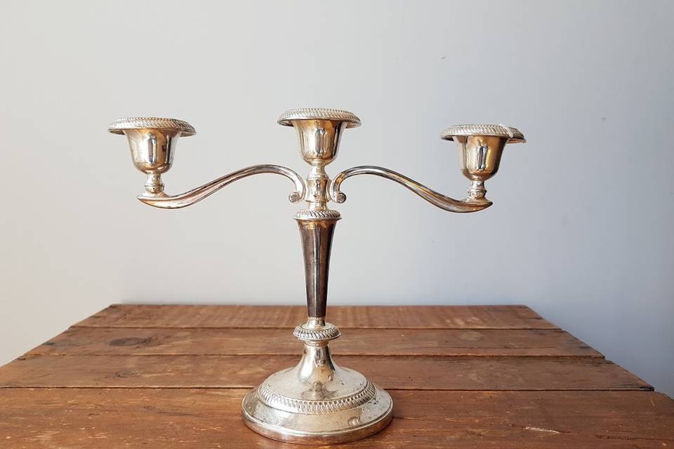 3 arm candelabra